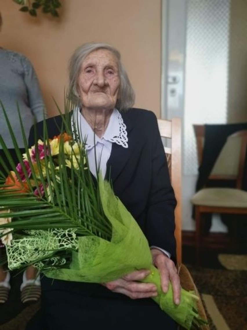 Waleria Jakubowska z powiatu radziejowskiego skończyła 100 lat