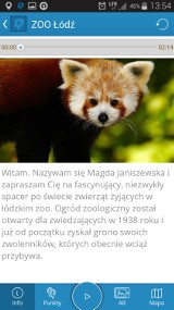 Audio Trip - aplikacja umożliwiająca zwiedzanie ZOO w Łodzi z audio-przewodnikiem