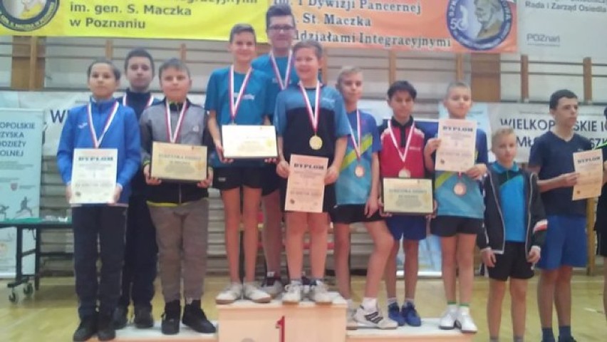 Młodzi tenisiści z Czempinia mistrzami Wielkopolski