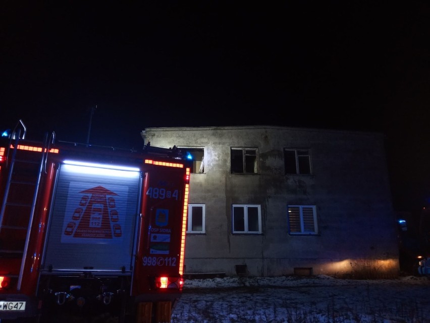 Tragiczne skutki pożaru w Krzysztoforowie. Życia mężczyny nie udało się uratować 