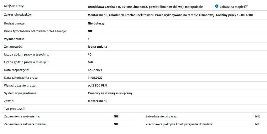 MONTER MEBLI 
Numer: S t P r / 2 1 / 1 4 1 9StPr/21/1419