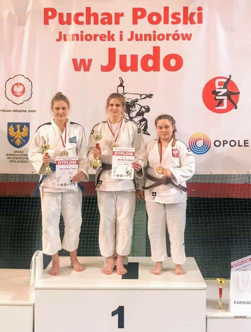 Martyna Nolewajka (GKS Czarni Bytom) zdobyła brązowy medal...
