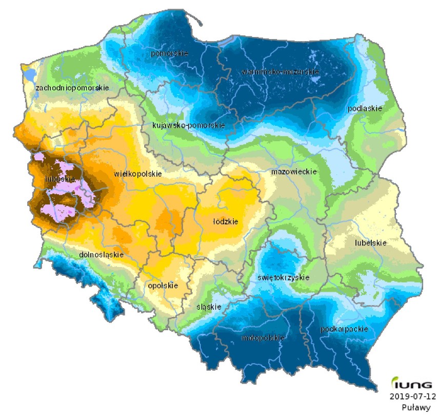 Susza w Polsce