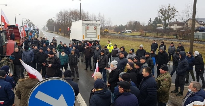 Rolnicy z powiatu chełmińskiego także protestują,...