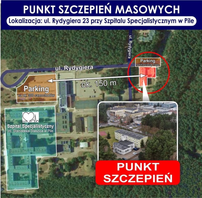 Będą dwa punkty szczepień masowych w Pile. Nie wszyscy są zadowoleni  