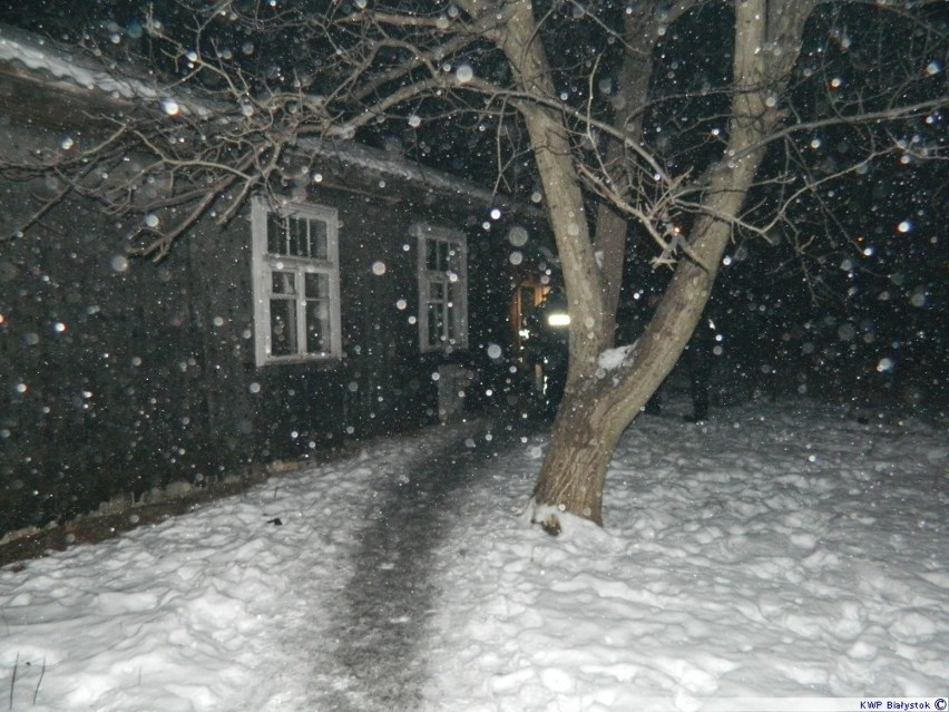 Podczas sprawdzania pustostanu przy ulicy Wareckiej, w...