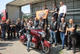 Pokaz motocykli na targowisku podczas XXXV Zlotu Motocykli Ciężkich i Weteranów w Krotoszynie 