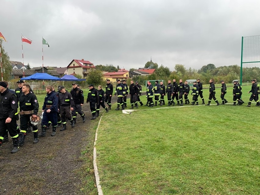 Zawody strażackie ochotników z powiatu olkuskiego