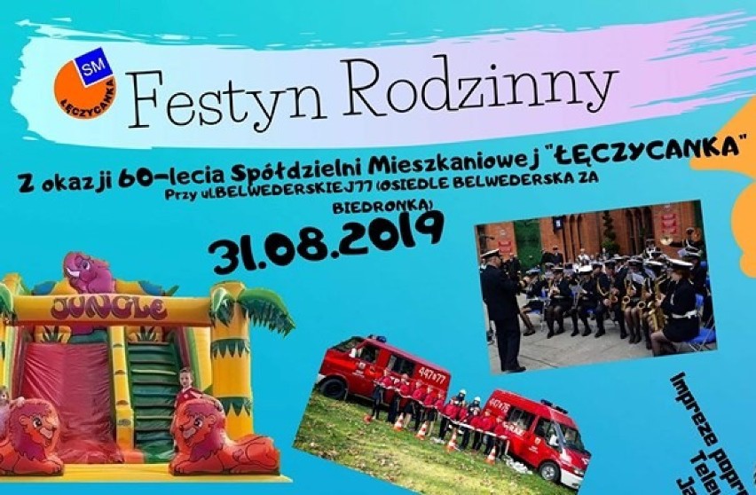 Festyn Rodzinny z okazji 60-lecia „Łęczycanki”