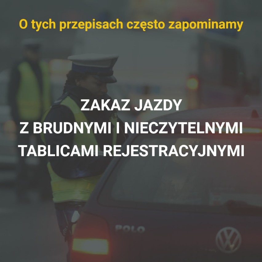 Wielu kierowców zapomina o kilku podstawowych przepisach. W...