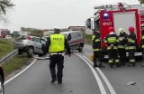 Śmiertelny wypadek w Szabdzie koło Brodnicy na DK15 [aktl., zdjęcia]