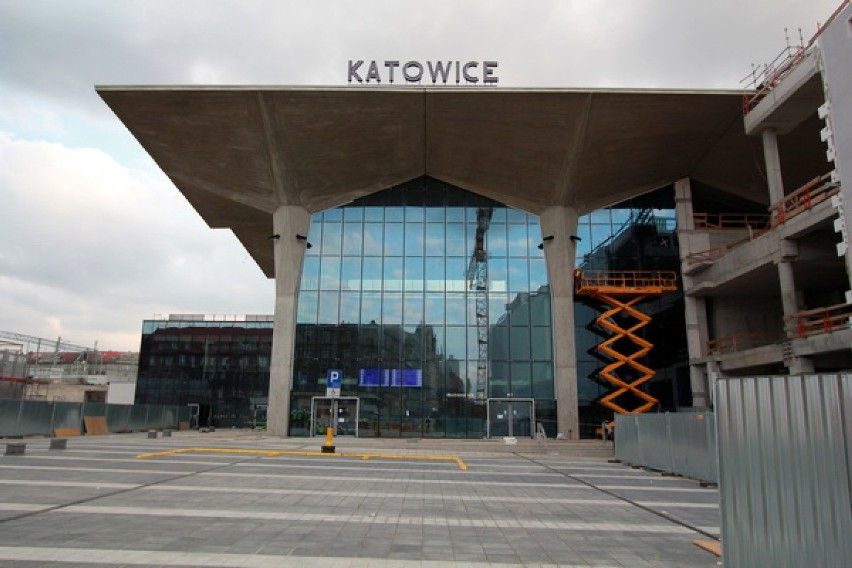 Nowy dworzec PKP w Katowicach