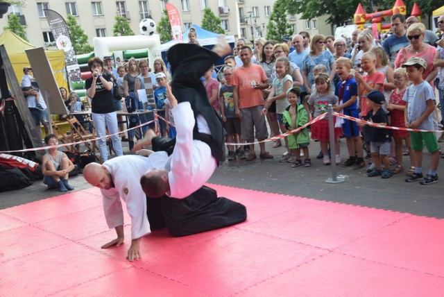 Metropolitalne Święto Rodziny w Tychach: Pokaz aikido