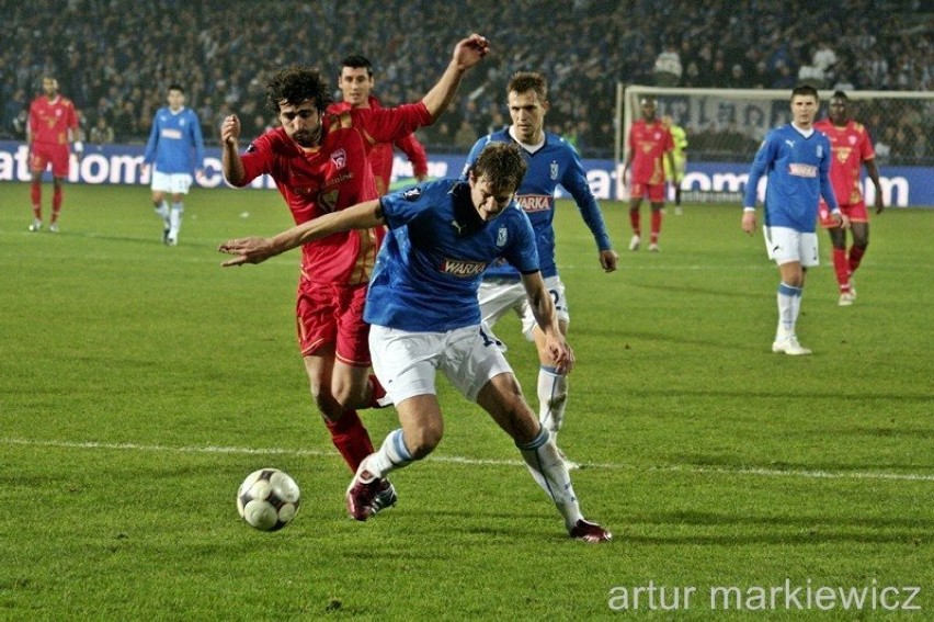 Puchar UEFA, Lech Poznań - AS Nancy 2:2. Fot. Artur...