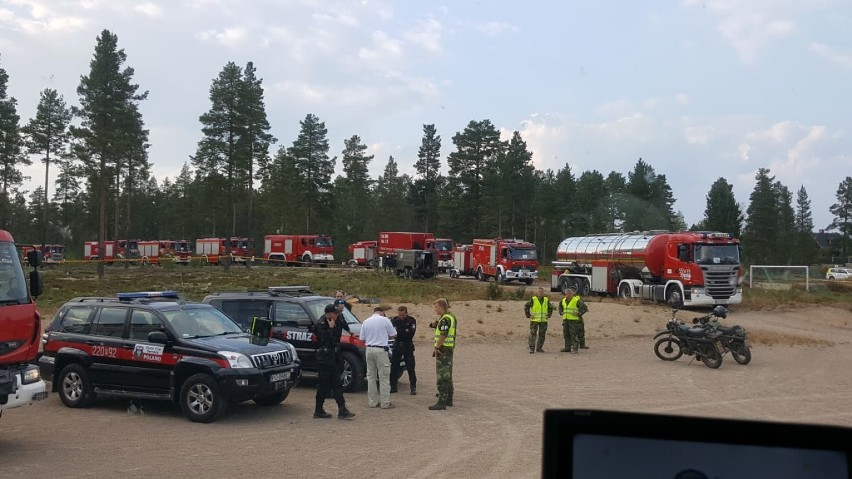 Polscy strażacy w Szwecji
