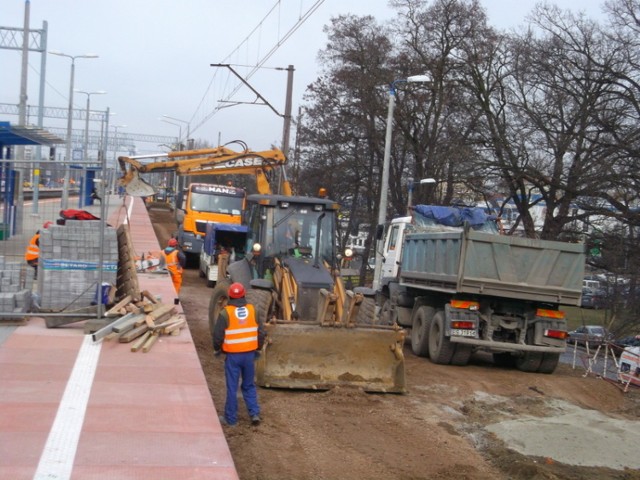 Remont na dworcu Mikołajów