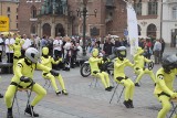 Kraków: happening motocyklistów na Rynku Głównym [ZDJĘCIA]