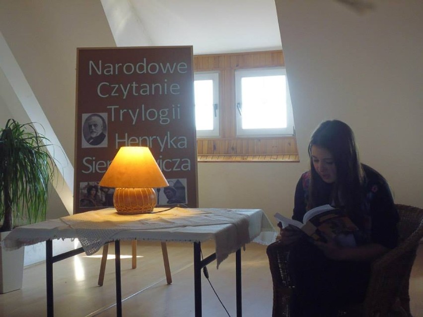 Trylogia czytana w CKiW OHP w Pleszewie