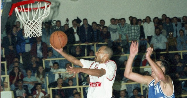 Keith Williams during his stay in Stargard as a player of Spojnia (1995-97)