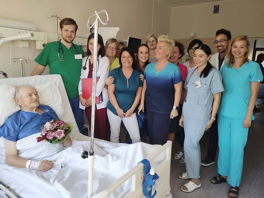 Setne urodziny pacjenta leszczyńskiego szpitala
