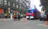 Alarm bombowy w Katowicach [ZDJĘCIA]. Podejrzana paczka w autobusie na Kopernika
