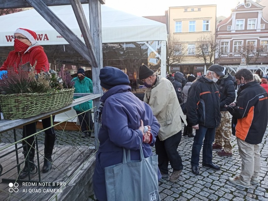 Wigilia na rynku w Lesznie 2020