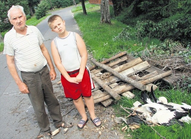 Kazimierz Wilczak i Michał Malinowski byli świadkami dramatu na ul. Lipowej