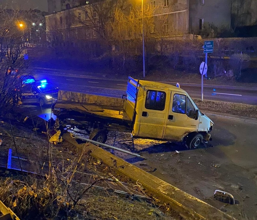 Groźny wypadek w Radomiu! Kierowca miał 2,7 promila alkoholu...