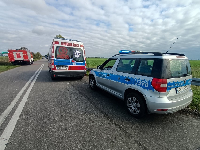 Wypadek w Szczytnikach Czerniejewskich. Trzy osoby są...