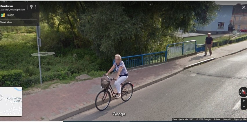 Gmina Zbąszyń: Przyłapani przez Google Street View. Zbąszynianie na skuterze i rowerze. Sprawdź, czy dałeś się przyłapać! [Zdjęcia]