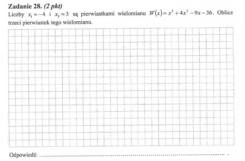 MATURA 2013 MATEMATYKA: ARKUSZE, WYNIKI, ODPOWIEDZI [POZIOM...