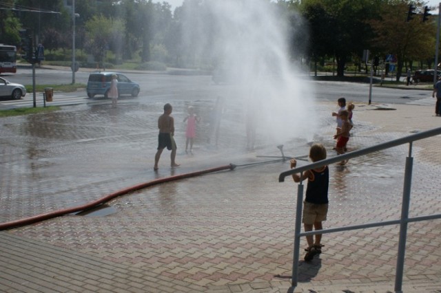 Deszczownia w Koninie