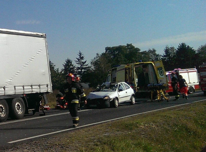 Wypadek w Beznatce pod Kaliszem