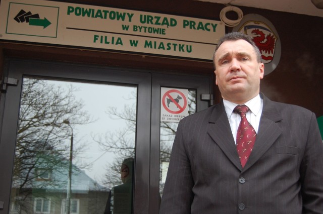 Janusz Wiczkowski, dyrektor Powiatowego Urzędu Pracy