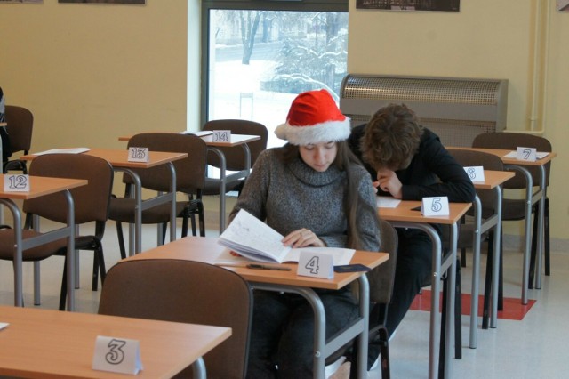 Tak wyglądał próbny egzamin ósmej klasy w Zespole Szkół Muzycznych w Radomiu, który odbył się 6 grudnia.
