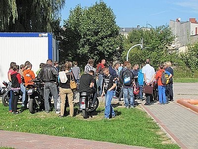 Uczniowie z powiatu lublinieckiego zdawali egzamin na kartę motorowerową