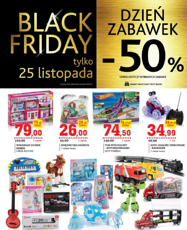 Black Friday 2016 - promocje sklepów [gazetka TESCO, AUCHAN, LIDL, NETTO,  EMPIK w Czarny Piątek] | śląskie Nasze Miasto