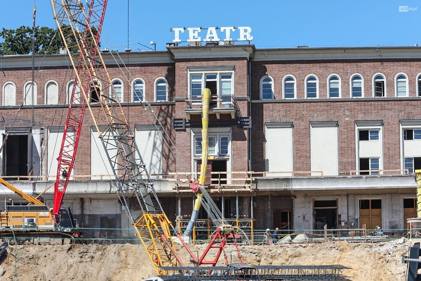 Przebudowa Teatru Polskiego w Szczecinie.