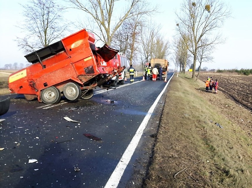 Śmiertelny wypadek na trasie DK11 Okonek - Lotyń