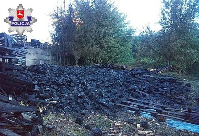 Tomaszów Lubelski. Pożar na terenie suszarni. Straty na 100 tys. zł