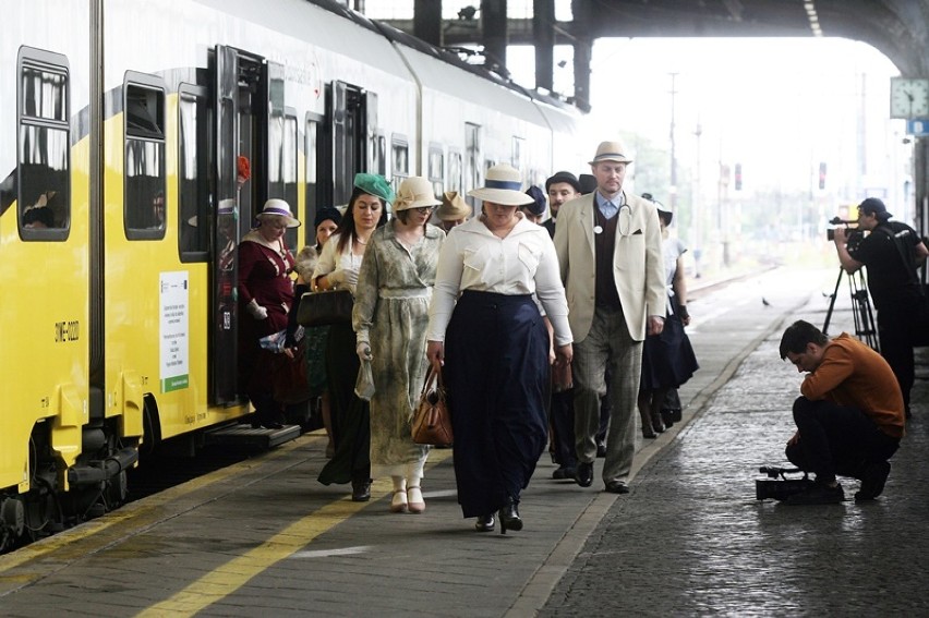 Legnica: Sesja zdjęciowa promująca 150 lat kolei w Lubinie [ZDJĘCIA]