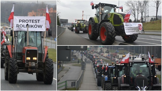 W piątek (9 lutego) ulicami Tarnowa wolno przejechała kolumna ok. 70 traktorów w ramach protestu rolników. Jej przejazd zabezpieczali policjanci. Na skrzyżowaniach i drogach dojazdowych były utrudnienia w ruchu. Więcej zdjęć w galerii!