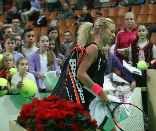Urszula Radwańska przegrała w I rundzie  turnieju WTA Katowice Open z Rosjanką Jelizawietą Kuliczkową