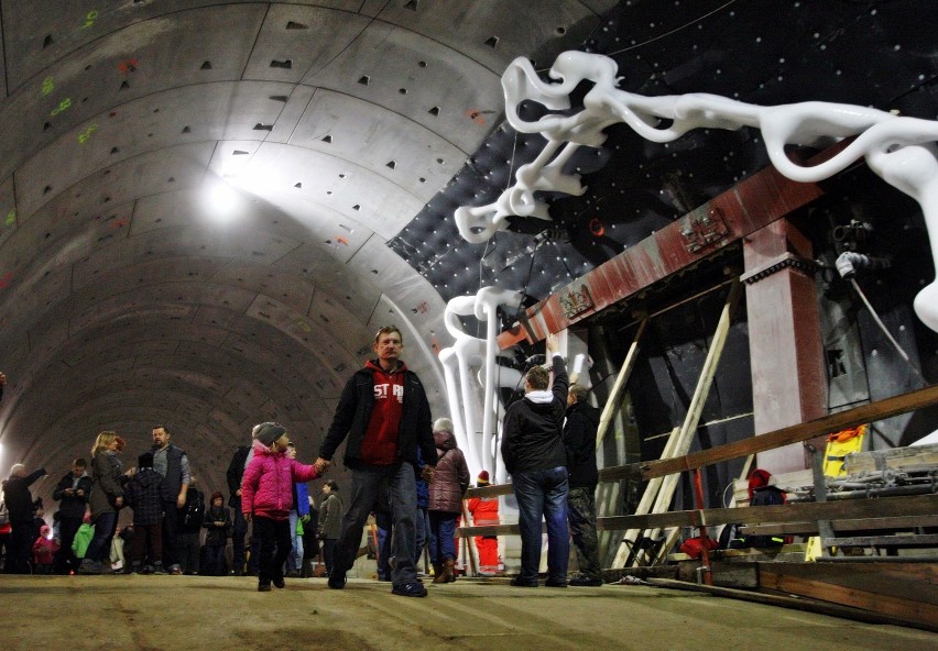 Tunel pod Martwą Wisłą w Gdańsku, dzień otwarty 19.10.2014