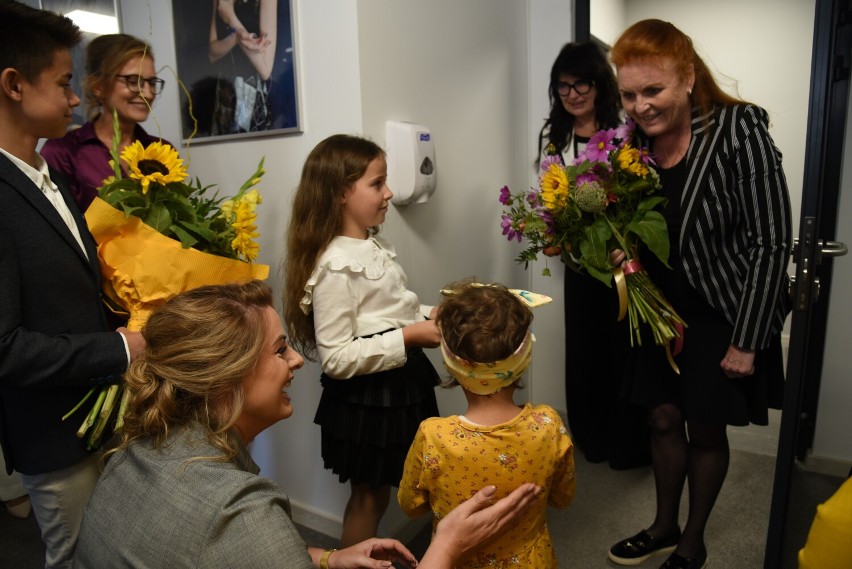 Wizyta Księżnej Yorku Sary Ferguson w jarosławskiej fundacji...
