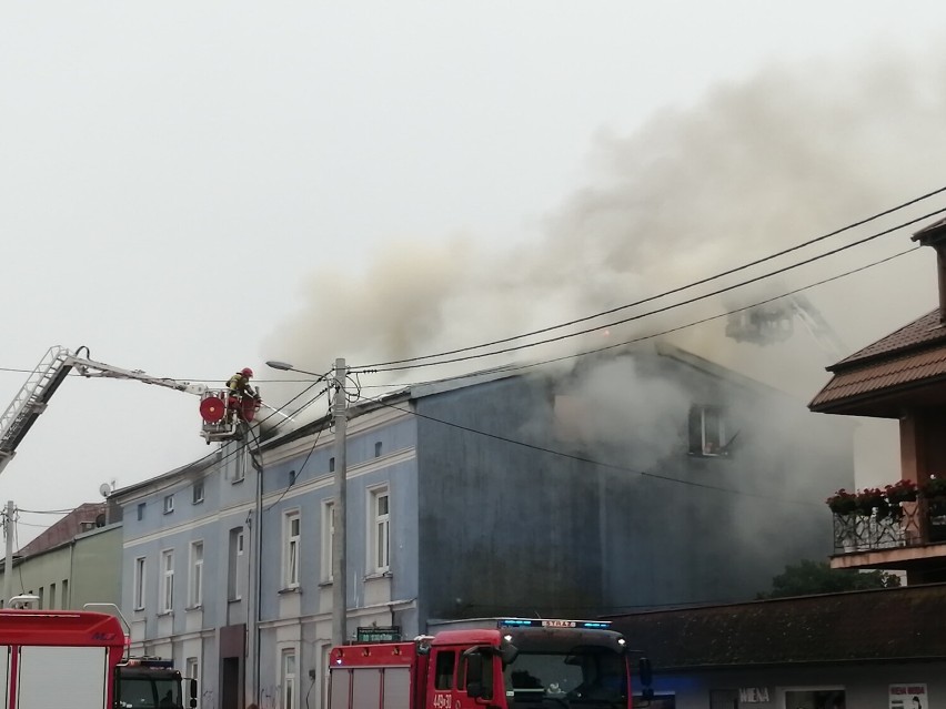 Minął rok od pożaru kamienicy przy ul. Poznańskiej w Łęczycy