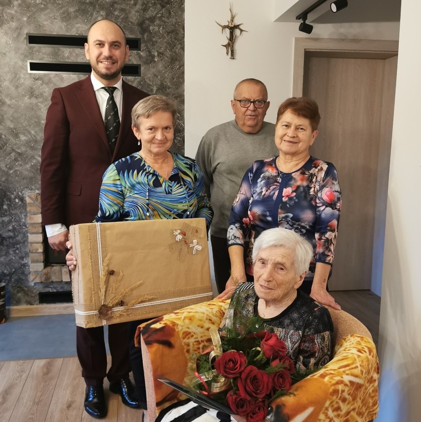 101 urodziny Marianny Kalki ze Starężyna, gm. Damasławek