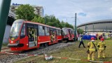 Groźny wypadek tramwaju w Katowicach. Motorniczy w szpitalu w stanie ciężkim!