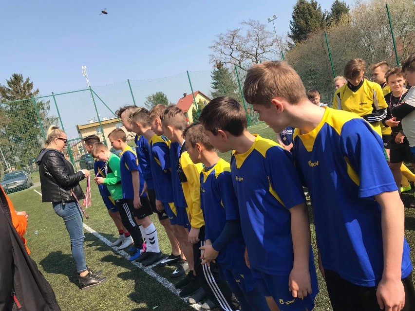 Mistrzostwa Powiatu w piłce nożnej klas V - VI szkół podstawowych w Marzęcinie.