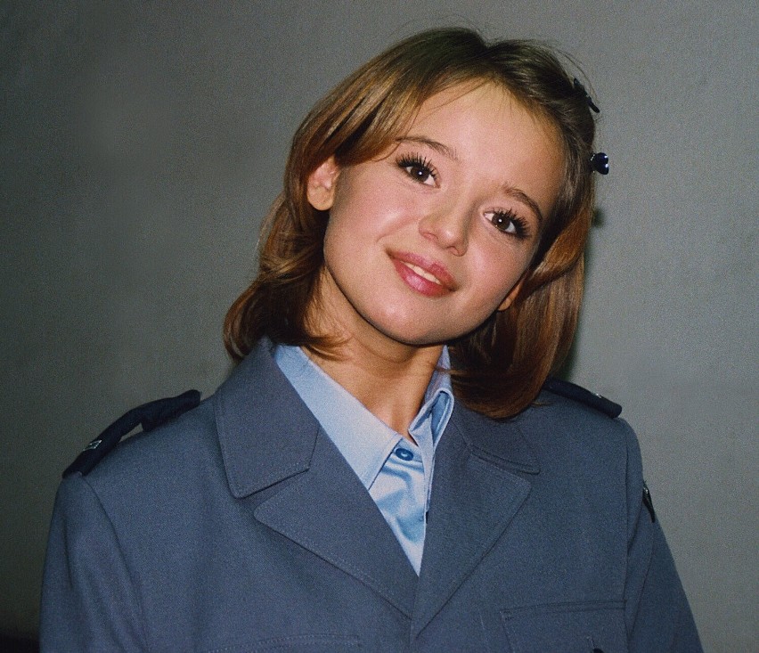 Anna Przybylska zagrała policjantkę Marylkę Bakę.